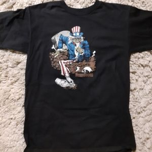 Vintage Birdhouse Tony Hawk Uncle Sam 90s shirt S